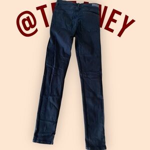 Agolde Sophie Skinny Black